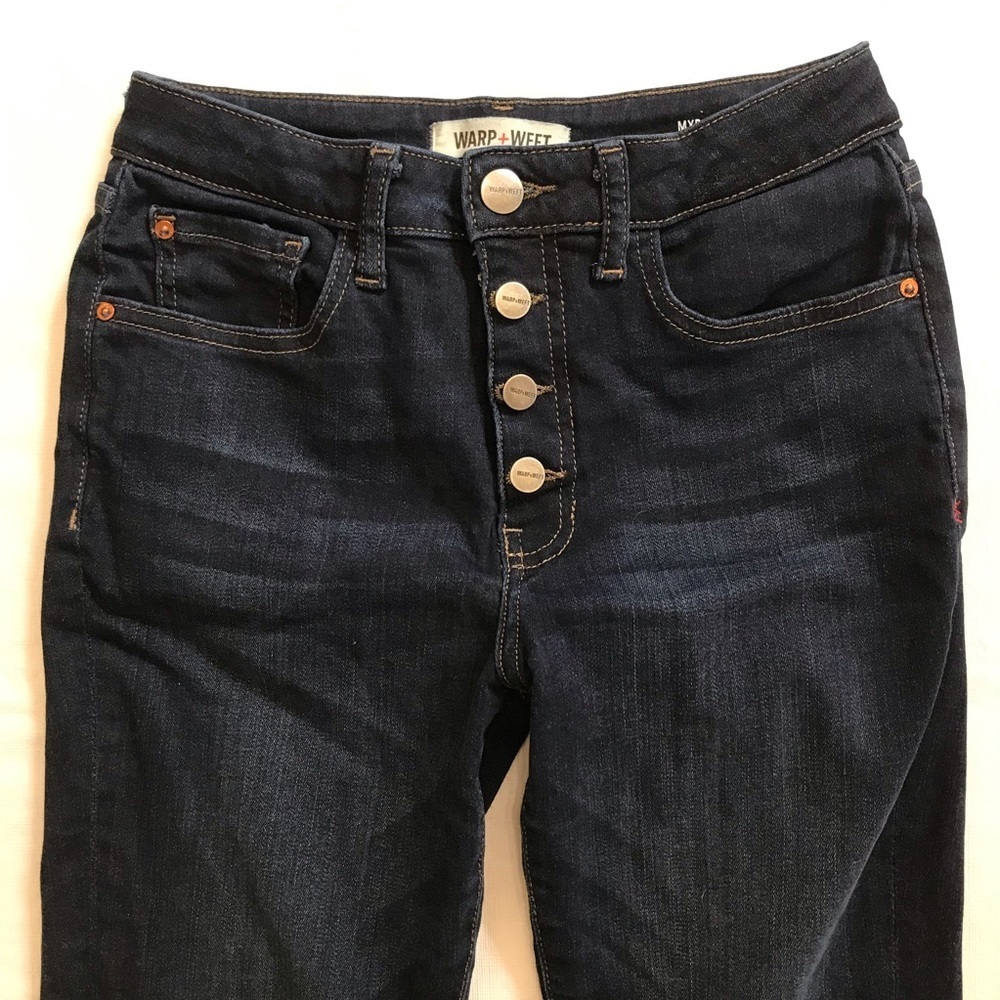 Warp + Weft Milan High Rise Skinny Jeans